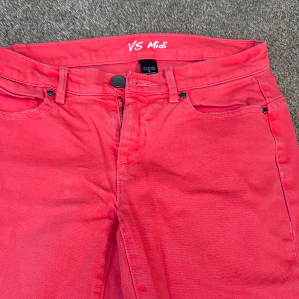 Victoria Secret neon pink pants size 4